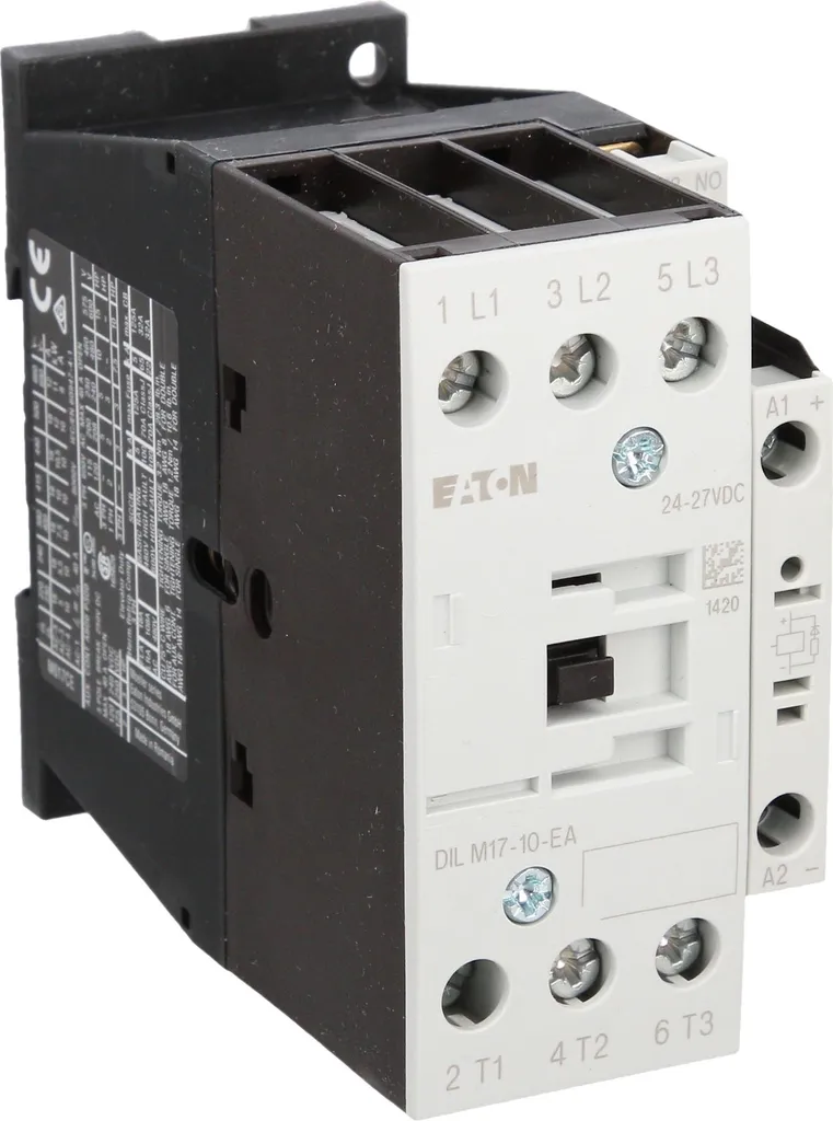 Contacteur de puissance Eaton DILM17-10-EA 17A 3P 24V DC 1Z 189910