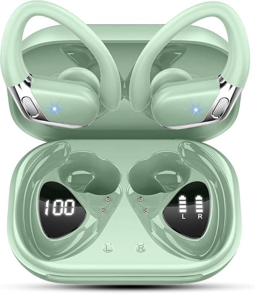 In Ear Kopfhörer Bluetooth mit 6D Stereo/4 ENC Mic, 50H Produktbild 