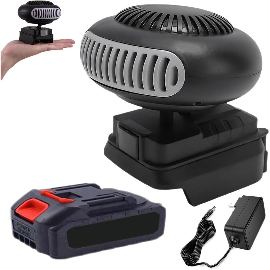 Auto Heizung mit Akku,Mini Akku Heizlüfter mit Produktbild 