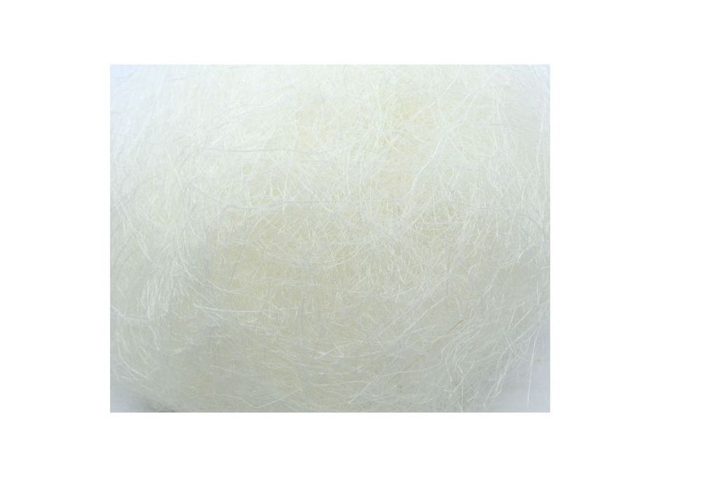 Sisalgras I weiss supergebleicht I 300 Gramm I Flachshaar - 102,43 € pro Kilogramm