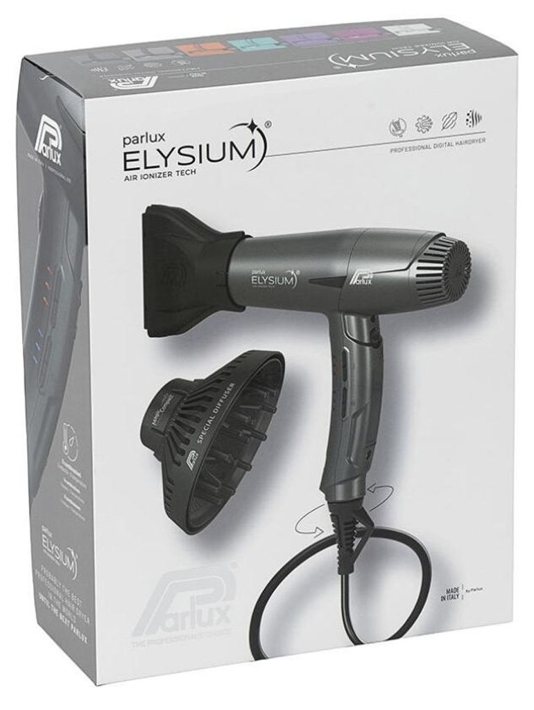 Parlux Elysium + Magic Compact, color gris titanio: secador Imagen del producto 
