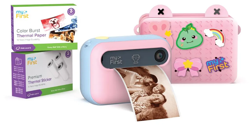 myFirst Camera Insta 20 Cotton Candy Appareil Photo Instantané Enfant