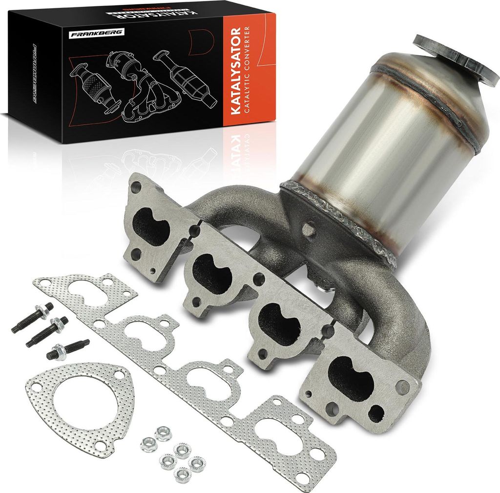 Frankberg 1x Krümmerkatalysator für Opel Astra G T98 Vectra B J96 Zafira A 1.6L 1995-2005
