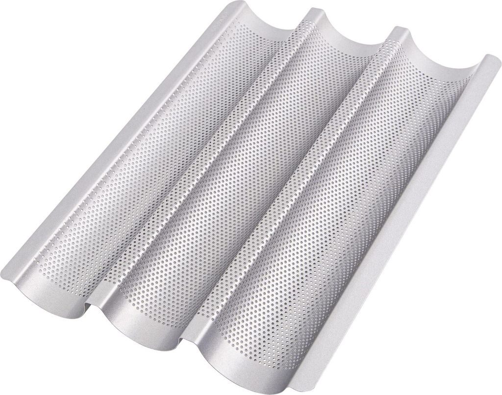 Blacha do pieczenia bagietek GOURMEO (38 x 28,5 cm) na 3 Zdjęcie produktu 