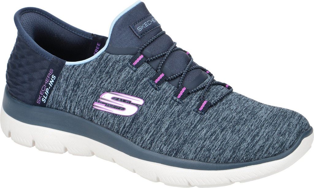Skechers Sneaker SUMMITS-DAZZLING HAZE Damen Blau 39, Hands Produktbild 