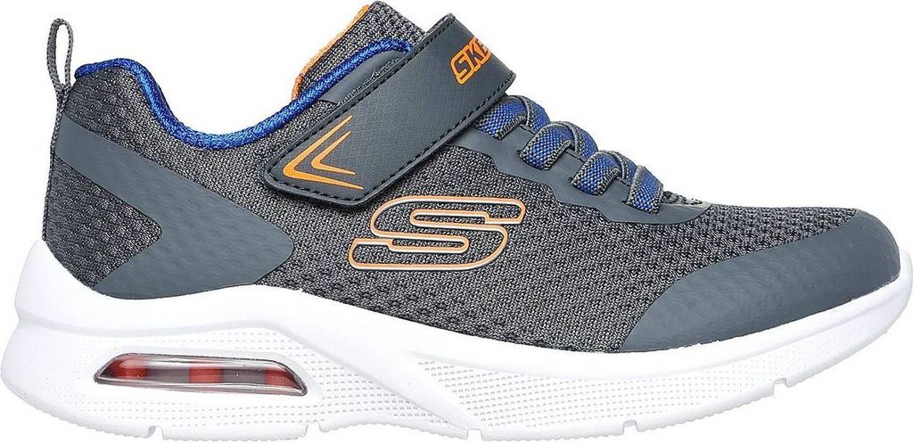Skechers Kinder Sneaker MICROSPEC MAX grau, Größe 27 (403818L)
