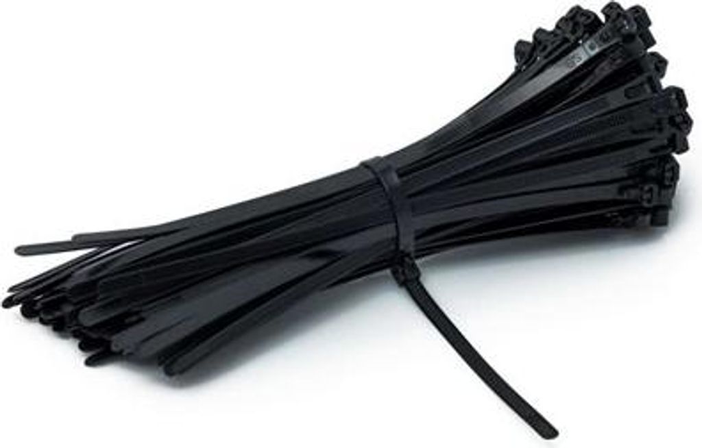 Demontierbare Klemmschelle 300/7,6 mm Schwarz