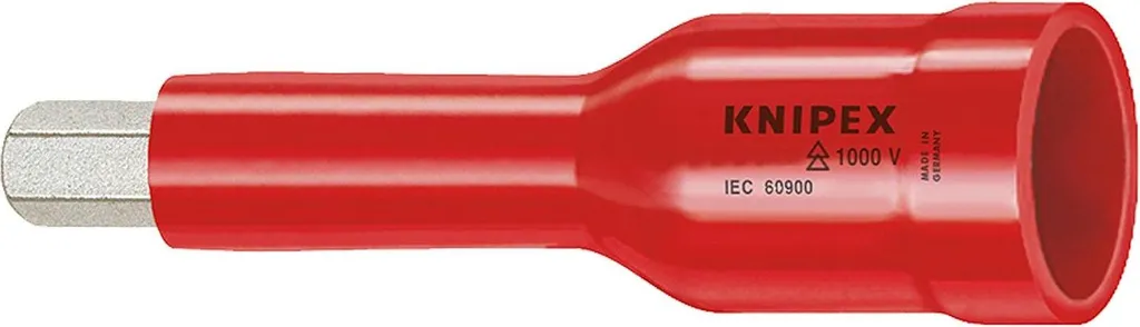 KNIPEX 98 49 06 Bussola per Esagono Incassato 6mm - Speciale Elettricità