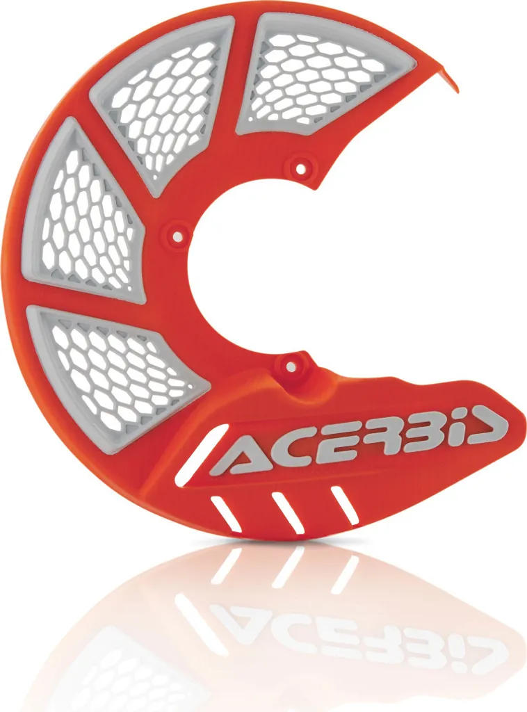 Protection de Frein Acerbis X-Brake 2.0 Robuste et Ventilée Coloris Orange