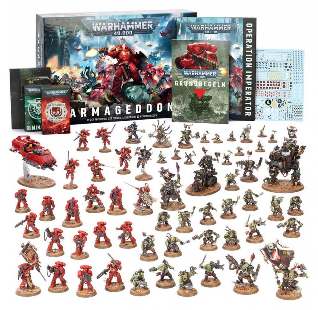 Warhammer 40,000: Armageddon, Edición 11, Set de inicio (en Imagen del producto 