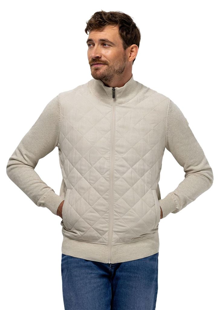 Normaler Schnitt Outdoor meliert beige State of Art Weste