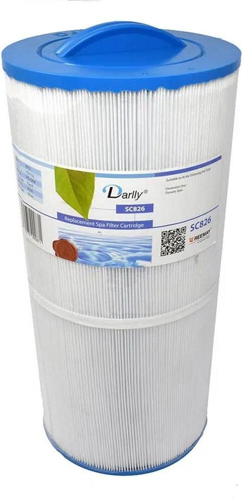Filterpatrone SC826 für Whirlpool, 35 sq. ft. Filterfläche, kompatibel mit Darlly 70751/SC826
