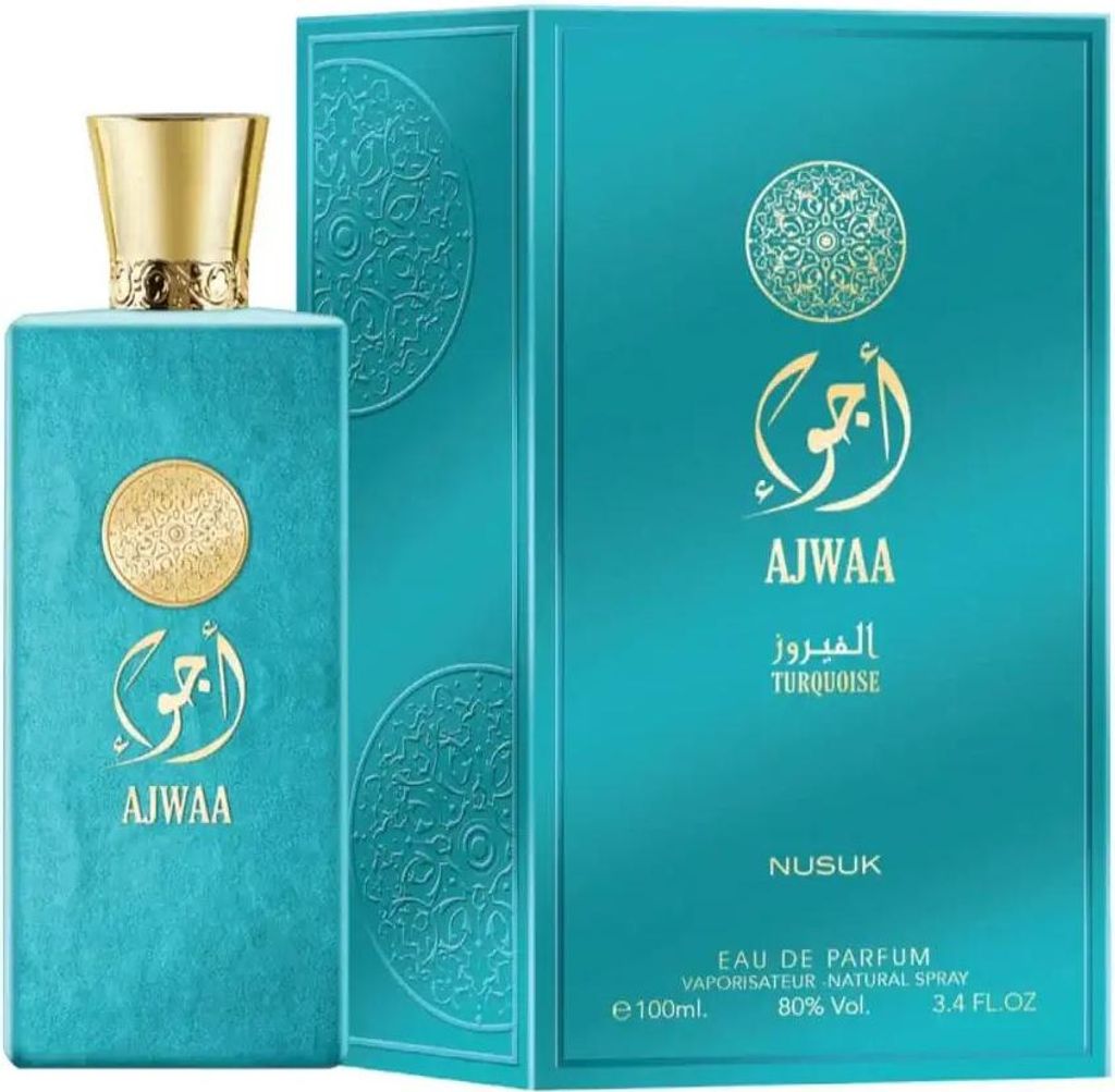 Nusuk Ajwaa Turquoise parfémovaná voda pre ženy 100 ml Obrázok produktu 