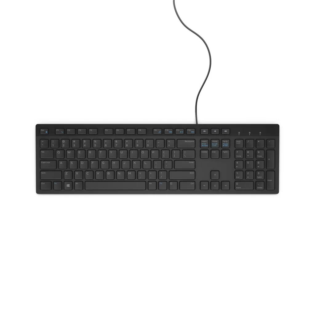 Fini les Piles avec le Clavier Dell KB216 Filaire Noir USB Robuste et Précis