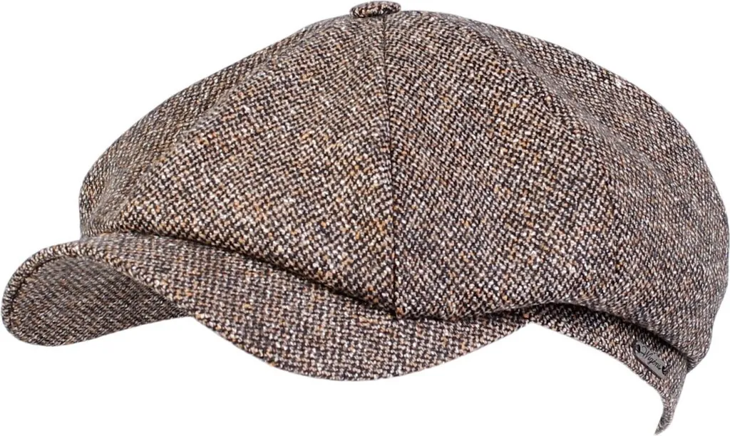 Casquette Newsboy Salt & Pepper Wigens : Confort et Laine sans Gratter