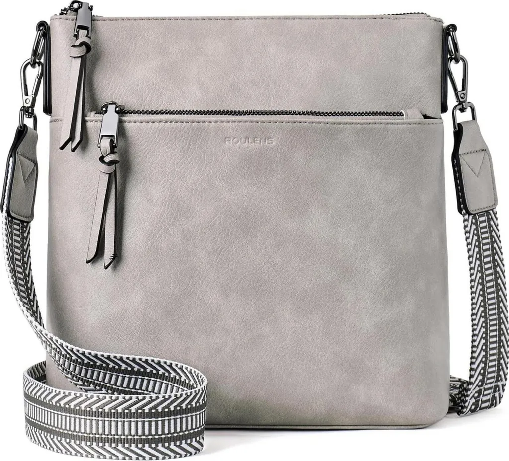 Borsa Roulens Media Donna RFID: Sicurezza e Stile in Pelle Vegan