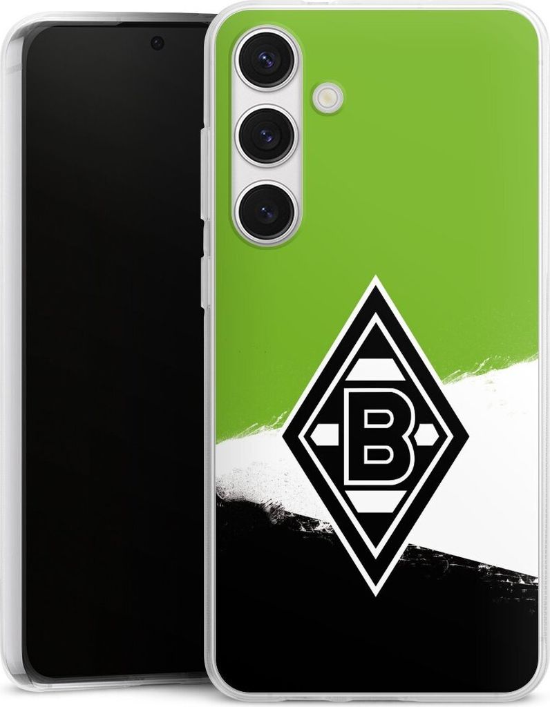 DeinDesign Handyhülle für Samsung Galaxy S24+ Silikon Hülle Case Smartphone Schutzhülle Borussia Mönchengladbach Offizielles Lizenzprodukt BMG