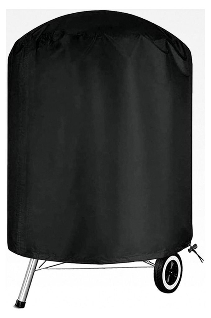 Grillabdeckung für runde Kugelgrills, wasserdicht und robust, BBQ Abdeckhaube für Gasgrills, winddicht, UV- und wasserdicht, mit Kordelzug (71x73...