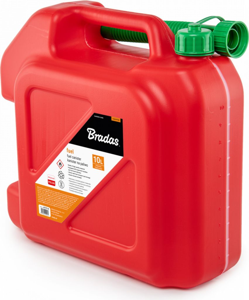 Reserve-Kraftstoff-Kanister 10 Liter mit UN Zulassung Trichter Benzin Diesel