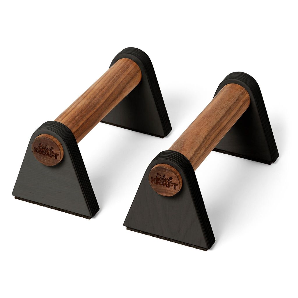 Edelkraft Handstand- und Liegestützgriffe "Handle", Black Edition
