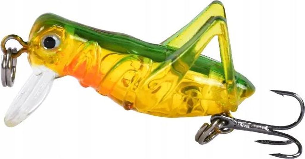 Wobbler GRASSHOPPER GRASSHOPPER ANGELKÖDER HECHT Zander 4cm 3g