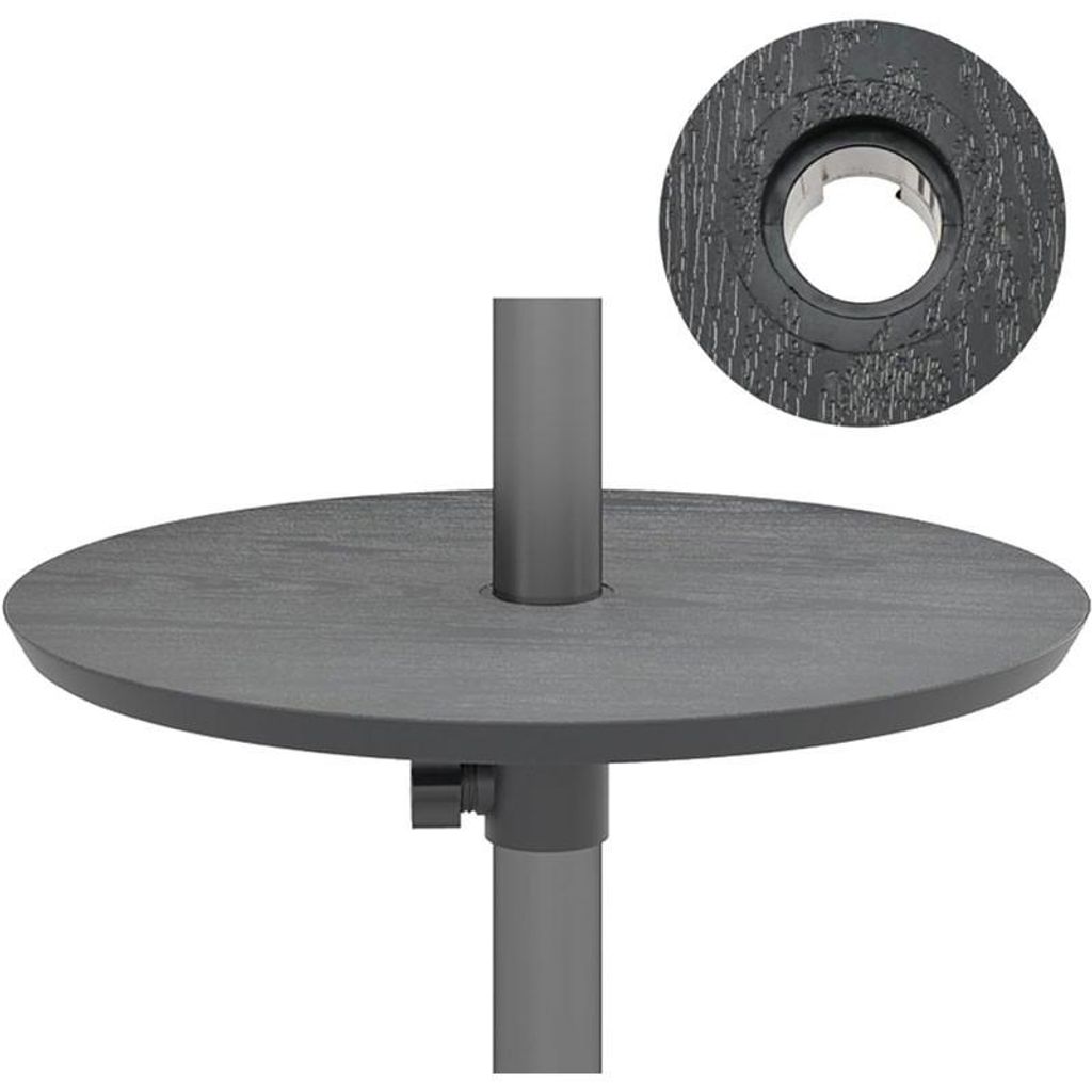 Table réglable avec ouverture pour parasol, modèle Image du produit 