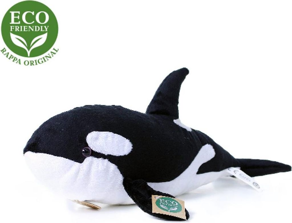 Rappa pluche orka, 38 cm, milieuvriendelijk Productafbeelding 