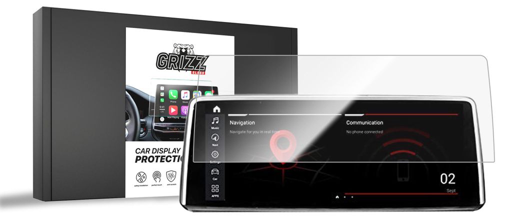 Keramische Autodisplayfolie für BMW X4 G02 10.25" (2018-2021), Grizz Protector