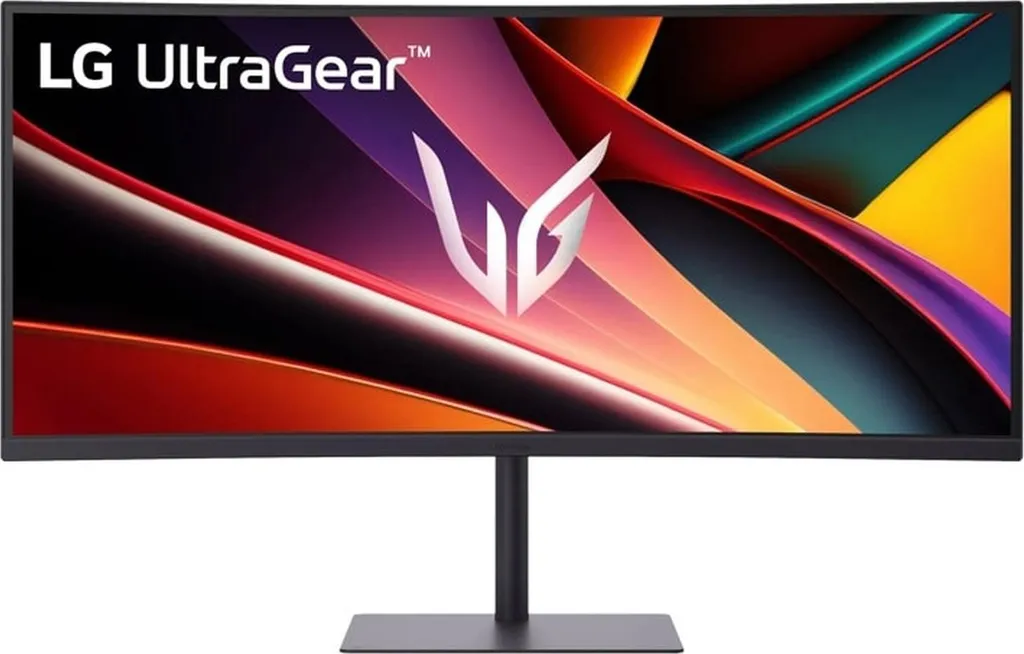 LG 34G630A-B UltraGear™ WQHD Curved Gaming Monitor 34"/21:9, 3440x1440, 300 cd/m², 1 ms, HDMI, DisplayPort, USB | LG