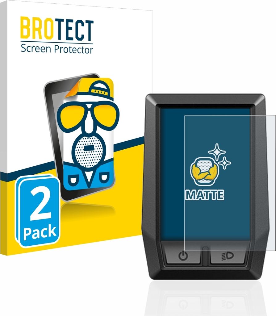 2x BROTECT Schutzfolie für Bosch Kiox Displayschutz Displayschutzfolie Folie Matt Entspiegelungsfolie