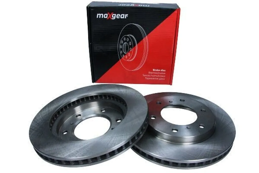 2 Disques de Frein MAXGEAR 19-1858 pour FIAT Fullback Pickup 502 503