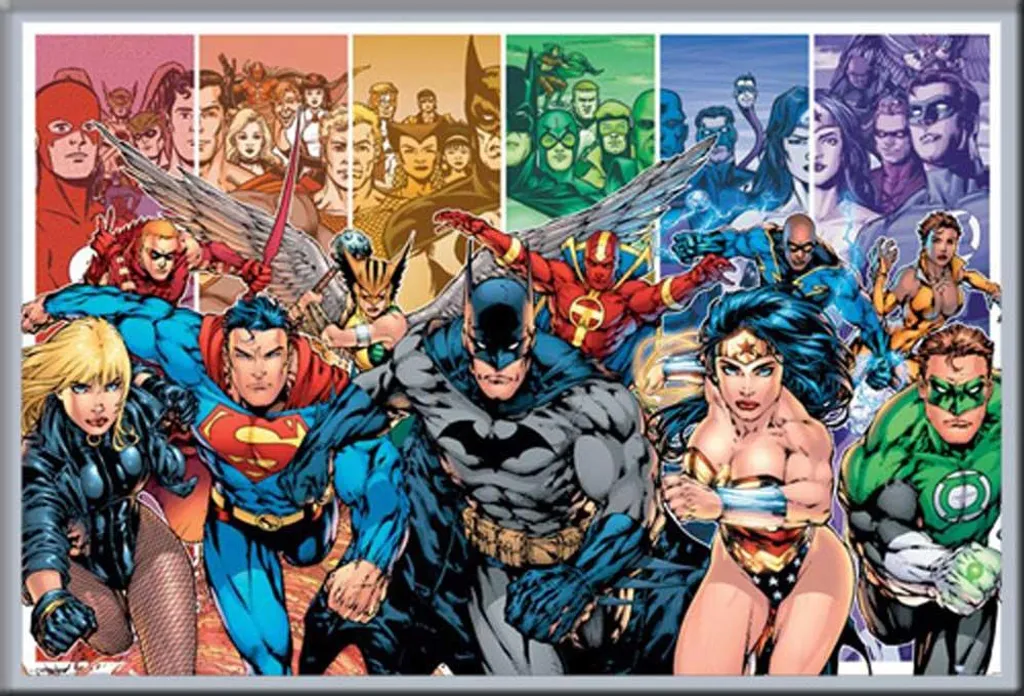 Cornice Shinsuke Maxi Argento + Poster Justice League Generations