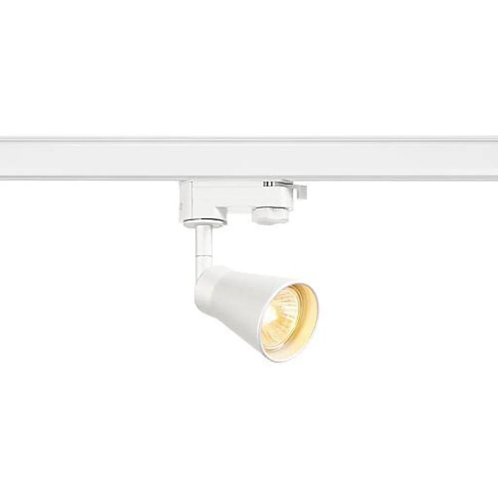 AVO Spot rail 3P blanc, GU10 50W - Solution éclairage orientable pour pro - 3