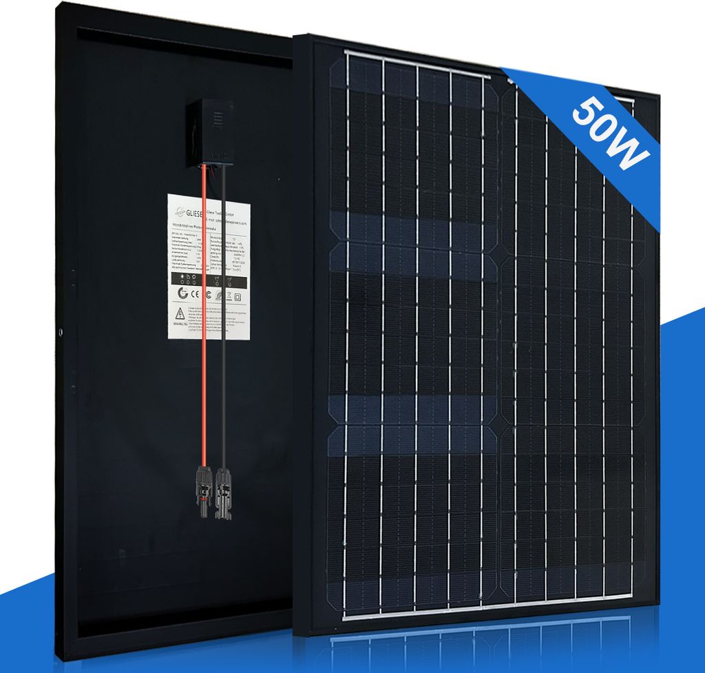 50W monokrystalický solární panel Solární modul s vysokou Obrázek produktu