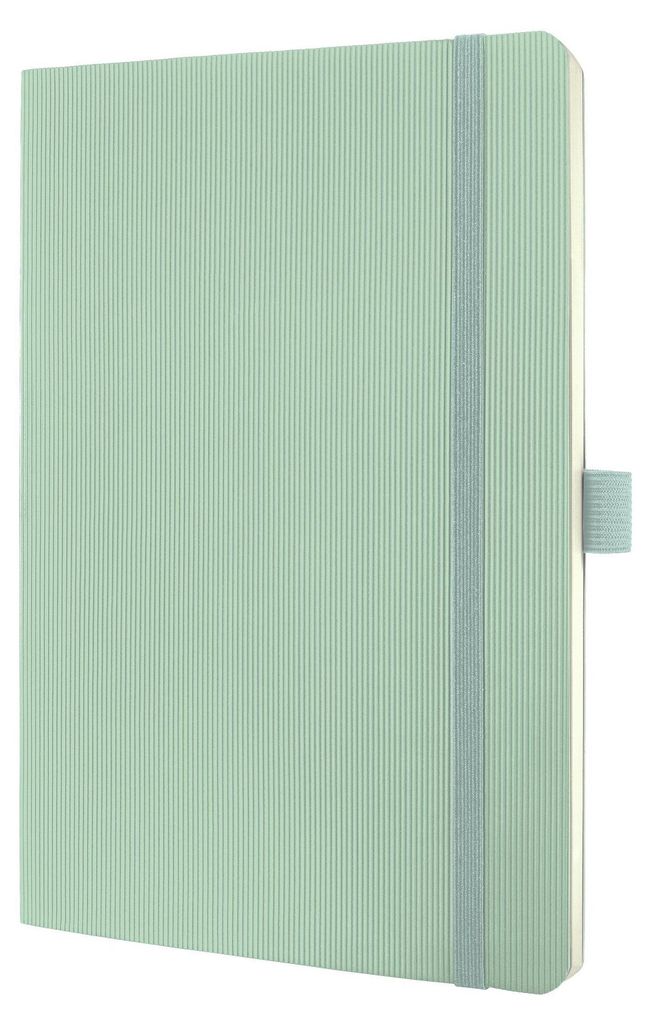SIGEL CO337 Notizbuch Conceptum - liniert - ca. A5 - grün - Softcover - 194 S. - PEFC-
