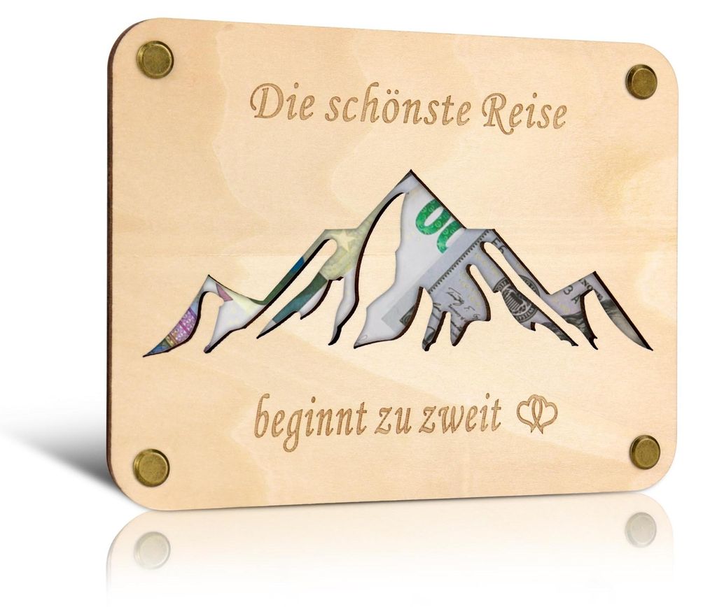 Geldgeschenk zur Hochzeit, Reisebudget, Sparschwein als Geschenk, Hochzeitsgeschenke