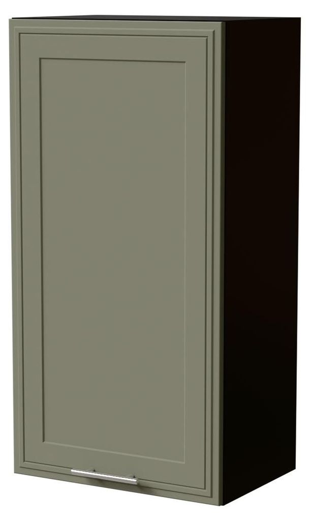 XL Küchenhängeschrank SALO 50x96cm 1-türig matt Farbe wählbar (SL-W4/50) reed green matt schwarz