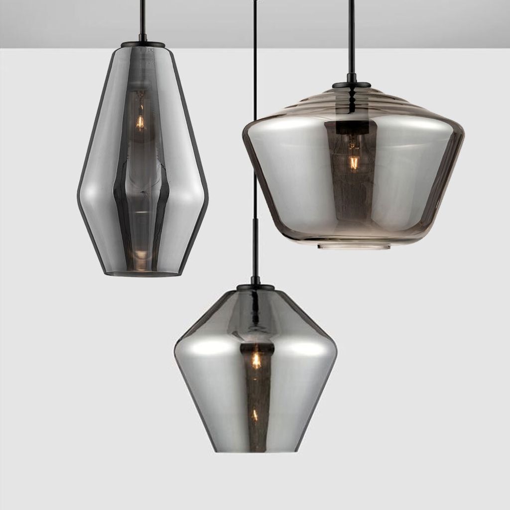 Nova Luce VEIRO Pendelleuchte E27 Schwarz 120x30cm dimmbar 9724141