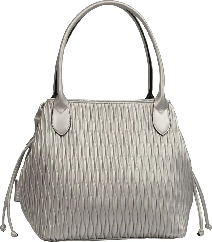 Sac à Main de Travail Gabor Argenté Granada Wave Idéal pour le Quotidien