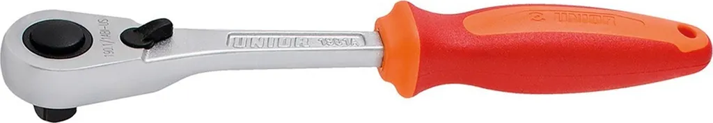 Cliquet réversible 1/2 pouce Unior rouge verrouillable pour mécanicien