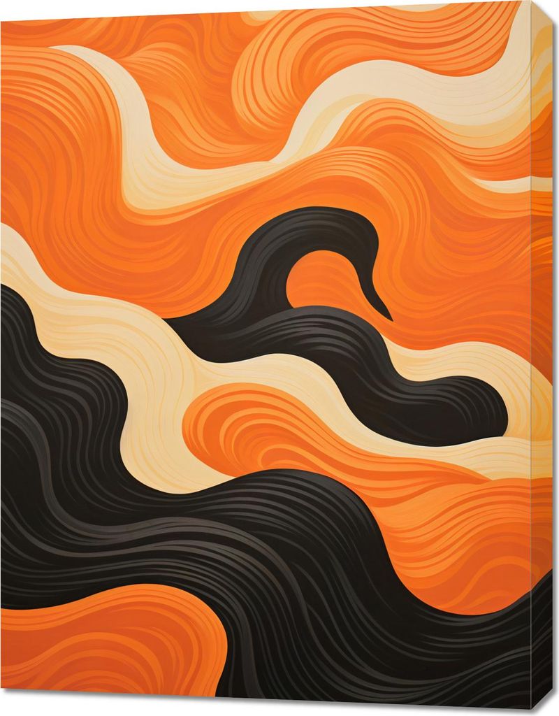 Bild 70x90cm Tag trifft Nacht