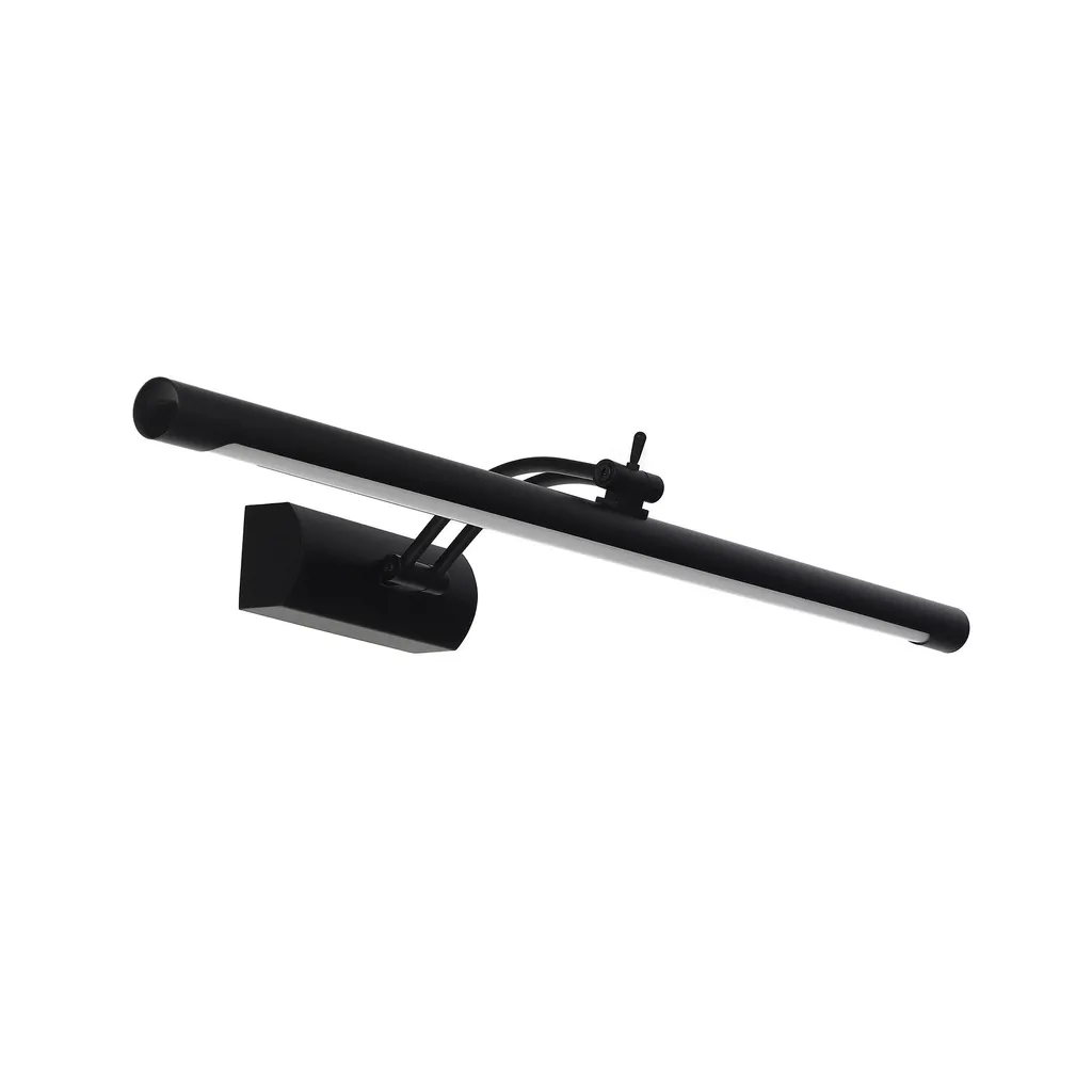 Lampada a LED per specchio da bagno HOROZ ANKA-12 12W 850lm 4200K IP45 Nero con interruttore - applique da bagno moderna sopra lo specchio