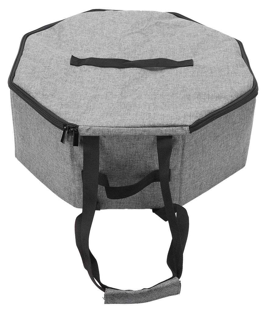 Faltbare Aufbewahrungsbox für Hüte auf Reisen – Tragetasche für Hüte mit breiter Krempe – Hartkarton-Tasche mit Griffen für Damen und Herr...