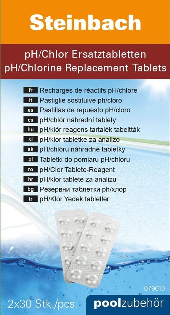 Steinbach | náhradní tablety pro stanovení hodnoty pH a Obrázek produktu 