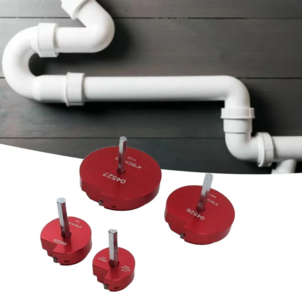 Alésoir multifonction pour tubes 1,5 à 4 pouces en acier allié robuste x4 - 11