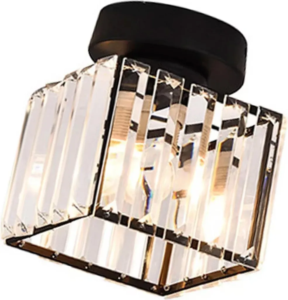 Suspension abat-jour carré décoration intérieure chic sans ampoule