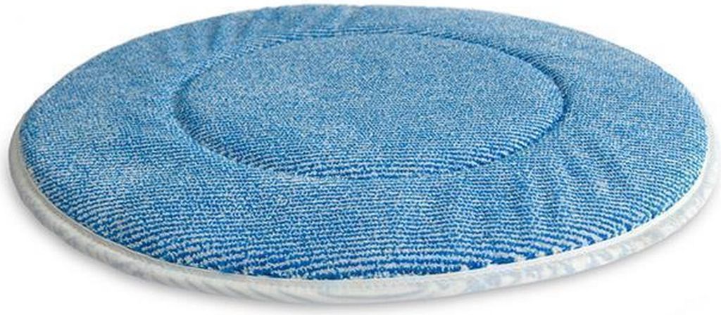 Janex Microfaser-Pads - blau - 430 mm - 10 Pads f. Reinigungsmaschinen