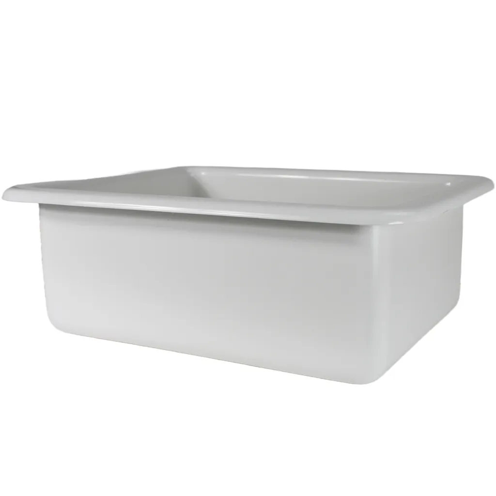 Lavabo camping-car encastrable blanc 35cm pour aménagement - 3