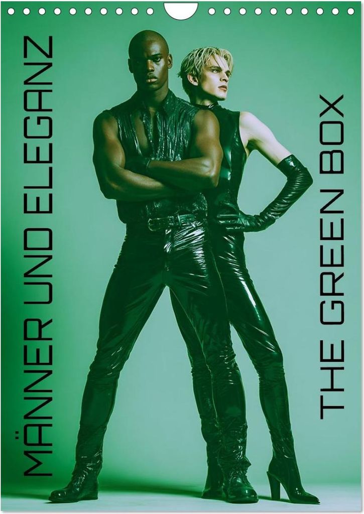 Männer und Eleganz - The Green Box (Wandkalender 2027 DIN A4 hoch), CALVENDO Monatskalender