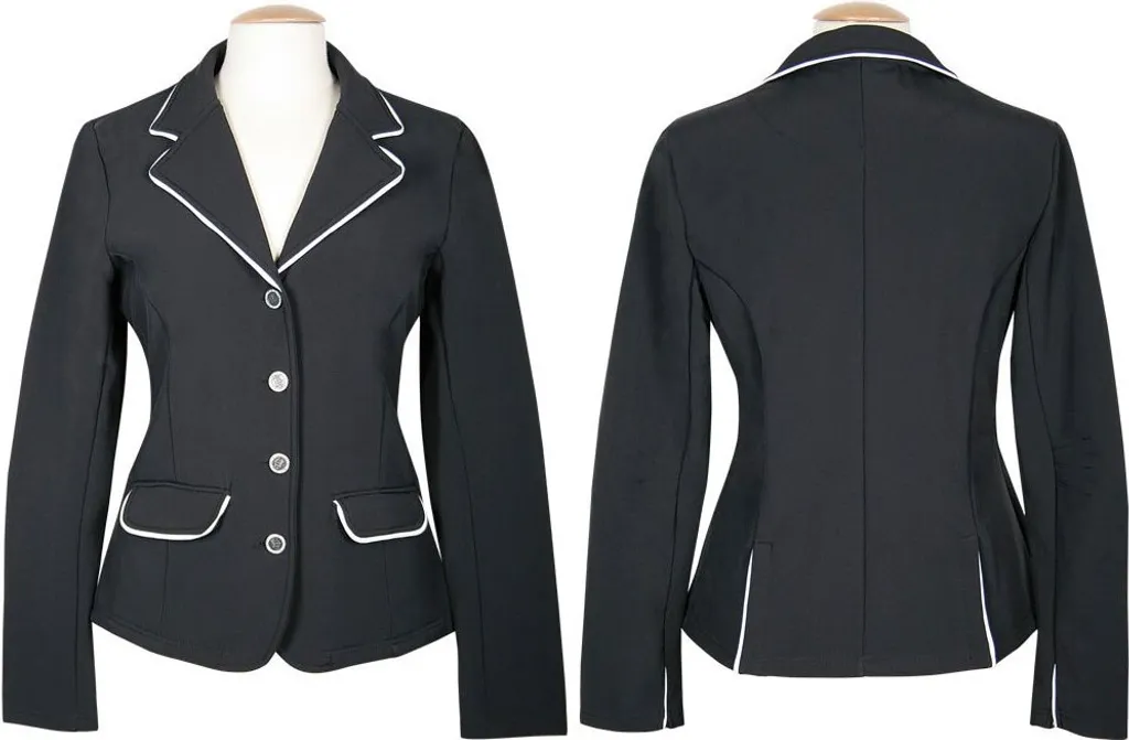 Veste Softshell Respirante St. Tropez Noir L Harry's Horse Stretch